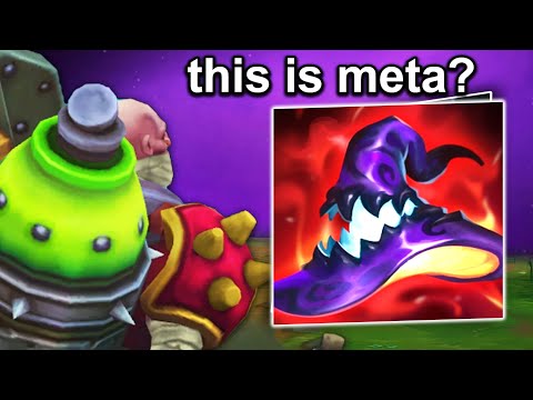 Why rushing Rabadon's Deathcap first item is now the meta for Singed...
