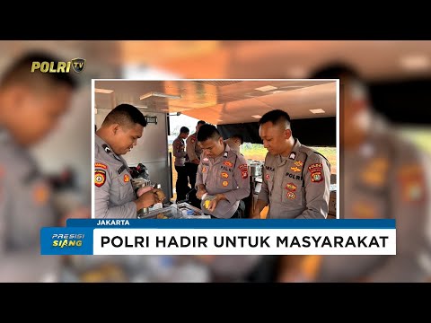POLRI HADIR BANTU KORBAN KEBAKARAN KAPUK MUARA PENJARINGAN