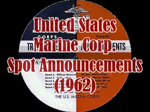 Patsy Cline ~ USMC Spot Announcements (1962) [Radio]