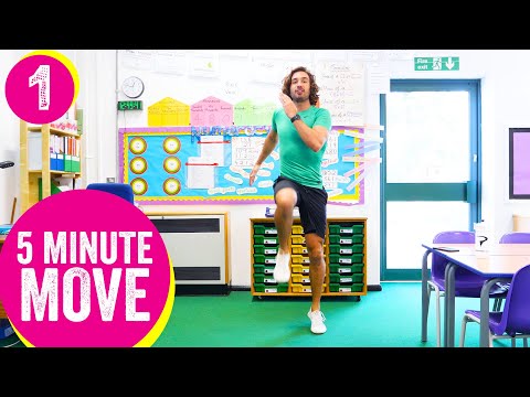 5 Minute Move | Kids Workout 1 | The Body Coach TV