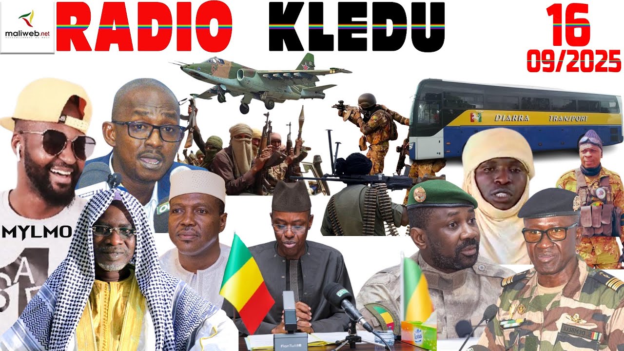 La Revue de Presse de la RADIO KLEDU du 16 Septembre 2025