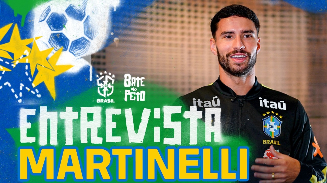 MARTINELLI VALORIZA CHANCE NA SELEÇÃO: “TEMOS QUE NOS SENTIR PRIVILEGIADOS”