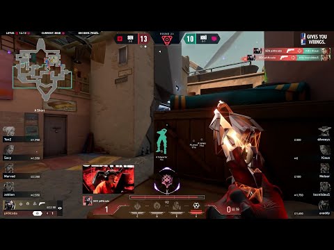 SEN pANcada incredible 1v3 clutch vs KRU | VCT Americas