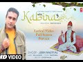 Jubin Nautiyal: Kabira (कबीर दोहे) | Raaj Aashoo | Lovesh Nagar | Lyrics | Full Screen |Kaaley Angel