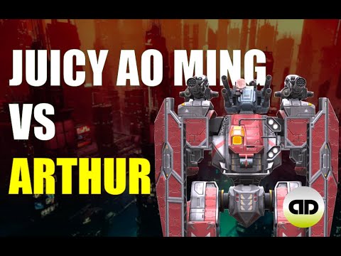 Juicy Ao Ming vs Arthur clip | War Robots