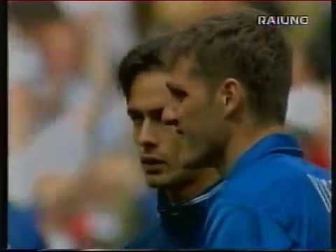 Europei 2000 servizio Rai sulle sfide storiche tra Italia e Francia