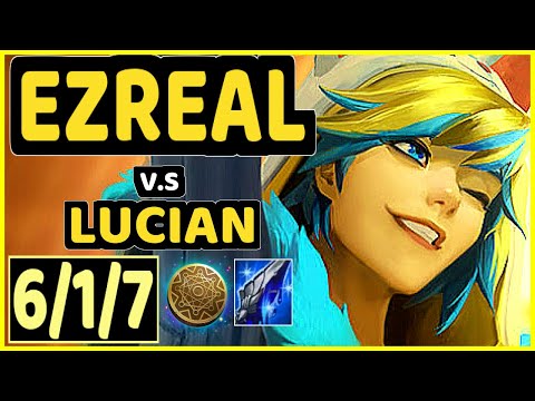 MICAO (EZREAL) vs LUCIAN - 6/1/7 KDA BOTTOM ADC GAMEPLAY - BR Ranked GRANDMASTER