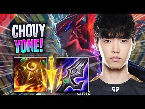 CHOVY TRIES NEW YONE BUILD! - GEN Chovy Plays Yone MID vs Akali! | Season 2022