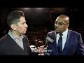 LEONARD ELLERBE ON MAYWEATHER RING RETURN "FLOYD IS AT PEACE...HE MADE OVER A BILLION DOLLARS"