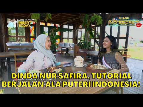 Dinda Nur Safira, Tutorial Berjalan Ala Puteri Indonesia! | RUMPI (15/8/23) P4