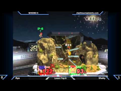 WHOBO 4 - Ryo vs Shaky - SSBB