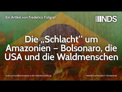 Die "Schlacht" um Amazonien – Bolsonaro, die USA und die Waldmenschen | F. Füllgraf | 07.09.2019