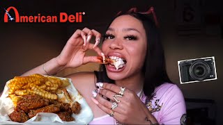 American Deli Mukbang (La Version) Is it as good as the south ? | New Camera Details 📷