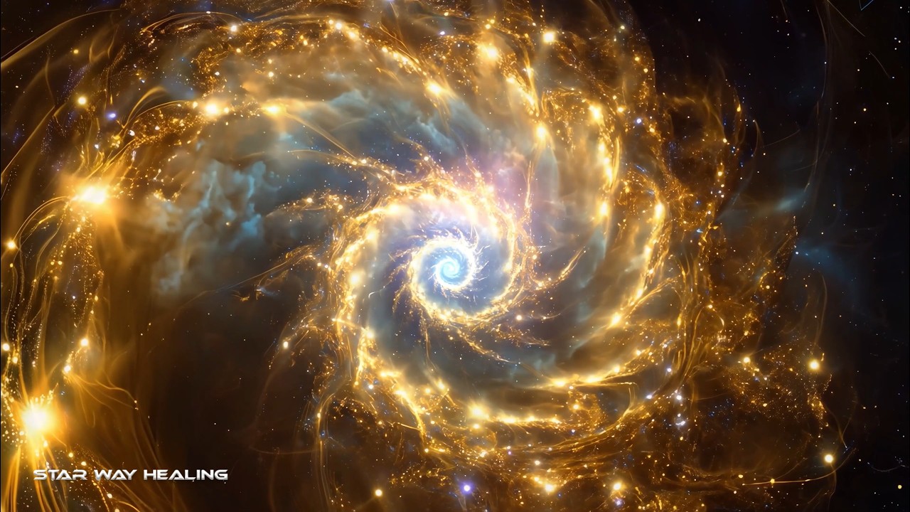 528Hz | Heal Golden Chakra | Unlock Inner Power, Self-Confidence & Positive Transformation