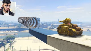 Mini Tank Parkour Only 1 in 8888 Win This Race in GTA 5!