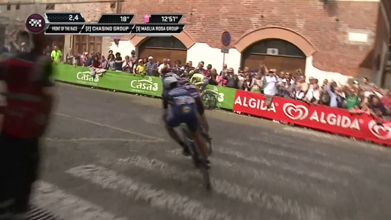 Giro d'Italia 2016: Stage 18 highlights - YouTube