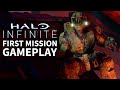 Halo Infinite First Full Mission Xbox Series X 4K Gameplay