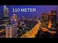 Jakarta Dari Ketinggian 110 Meter Jakarta Dari Ketinggian 110 Meter
