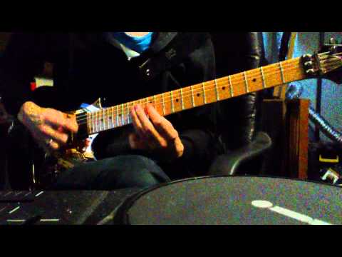 Improvised solo C Lydian scale over backing track