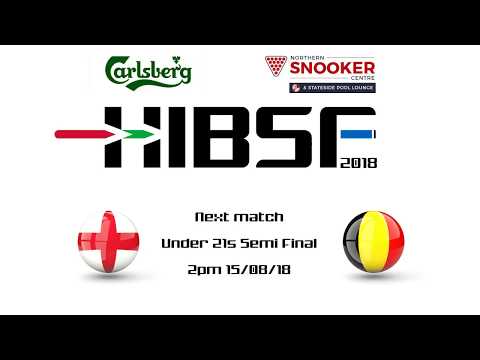 HIBSF Live Stream 2018 - U21 SF1 - England A v Belgium