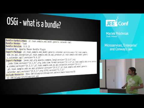 Microservices, ‘Enterprise’ and Conway’s law (Maciek Próchniak, Poland)