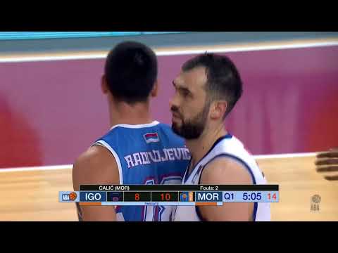 ABA Liga 2017/18, Round 19 match: Igokea - Mornar (4.2.2018)