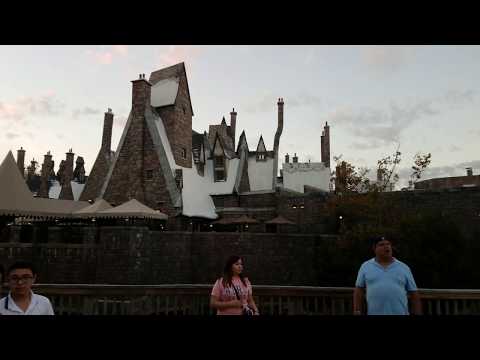 2nd Bridge Opened to Walk On at Islands Of Adventure Universal Orlando Florida Dec 21, 2017