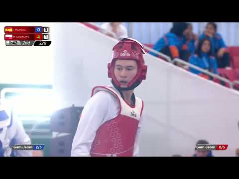 329 Semi Final Men 78kg ESP PACHECO J  POL SZADKOWSKI M