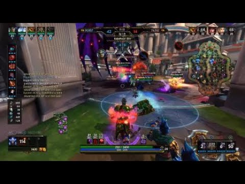 INSANE chaac ult (1100 dmg on squishies) 3500 dmg total