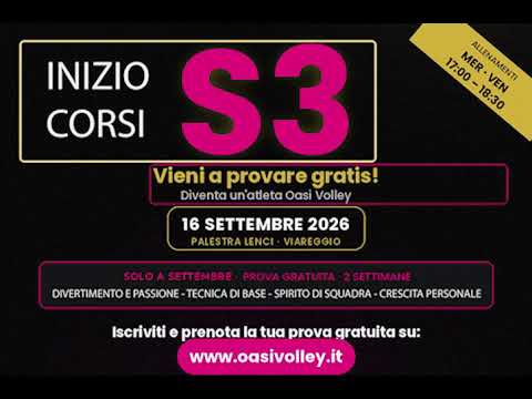Oasi Volley - Video Promozionale S3