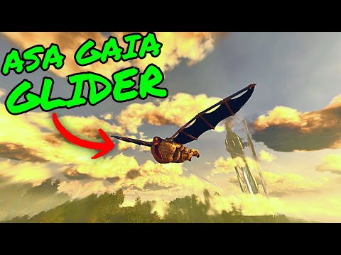 GAIA GLIDER on Ark Survival Ascended! How to use and where to get it!