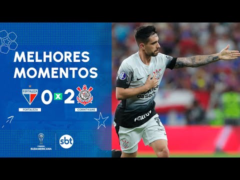 Gols e lances de Fortaleza x Corinthians