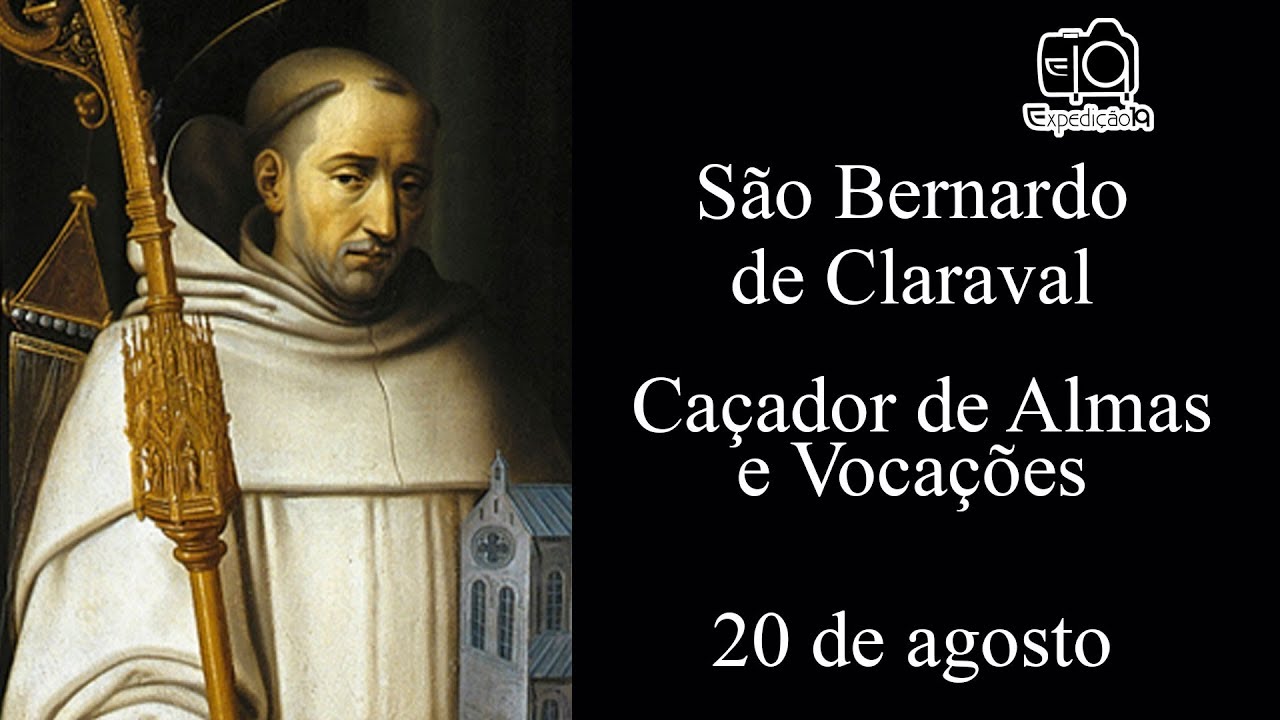 História de São Bernardo de Claraval (1090 - 1153) - Caçador de Almas e Vocações / Doutor da Igreja