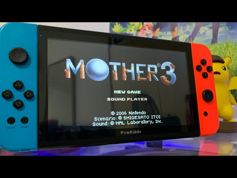 POWKIDDY X2 Testing GBA Emulation (Long Play)