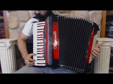 OTTASUPTSMRS -  Red Shadow Ottavianelli Superior Trentasette Piano Accordion LMMM 37 96 $4499