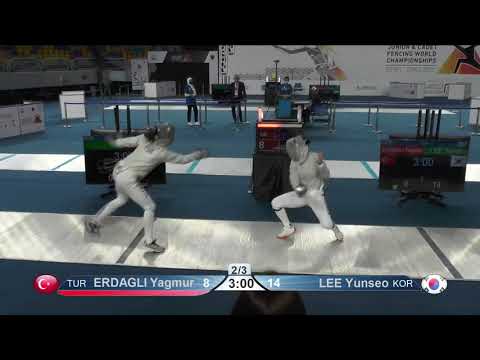 Cairo Worlds 2021 CWS - L16 - Erdagli TUR v Lee YS KOR