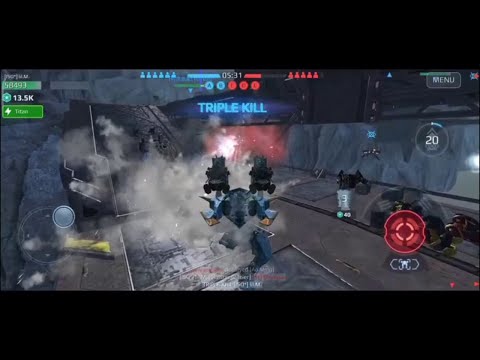 War Robots : Ao Jun Glacier Manuevering