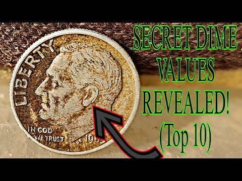 TOP 10 Roosevelt Dimes Worth a FORTUNE! (Check Your Pockets!)