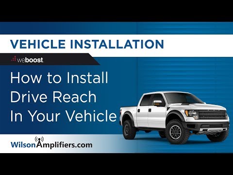 Installing the weBoost Drive Reach in Your Vehicle