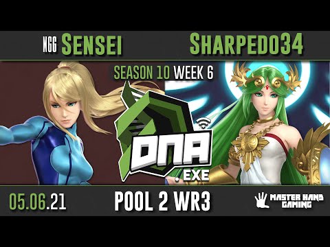DNA.EXE S10:W6 - NGG | Sensei (Zero Suit Samus) Vs. Sharpedo43 (Palutena) - Top 32