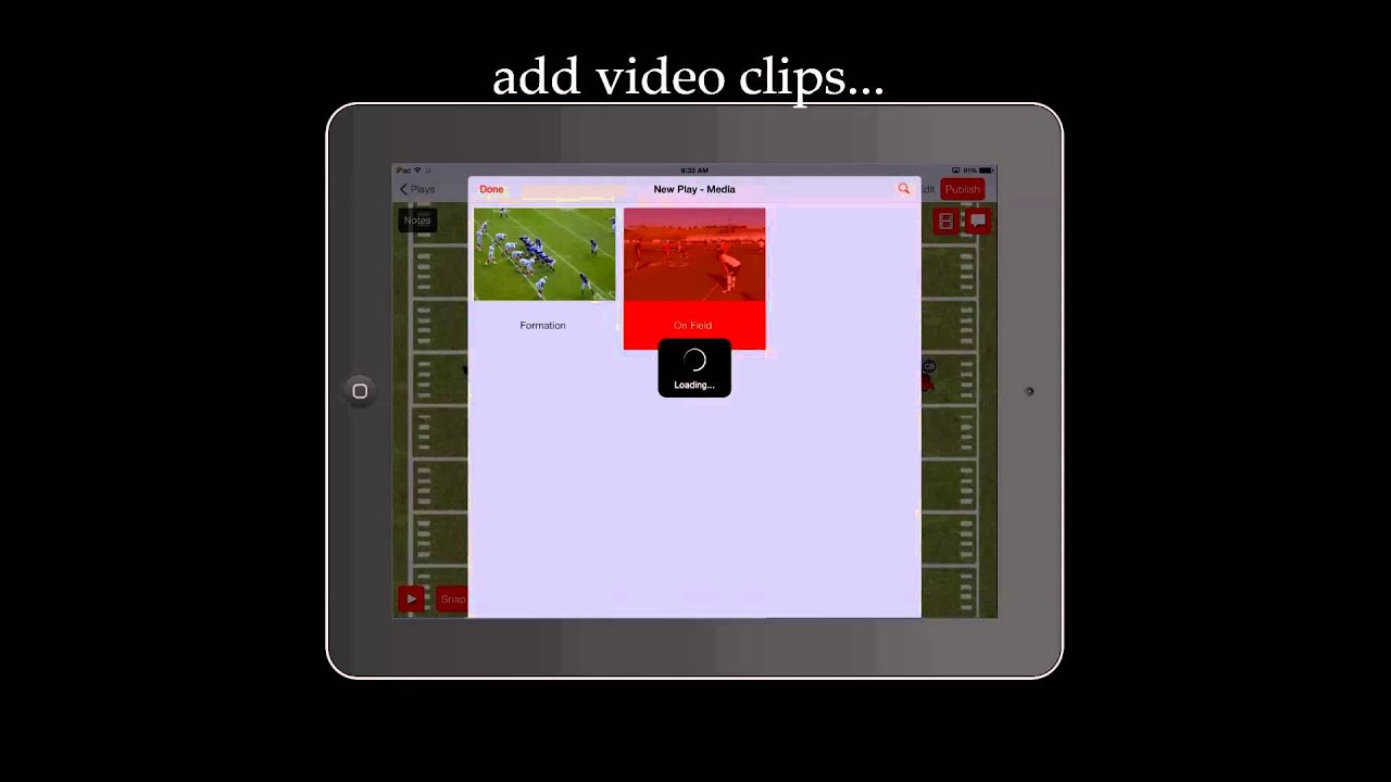 The Team Playbooks Football Application