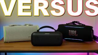 JBL Xtreme 5 Vs Bose Soundlink Max vs Sony ULT Field 5