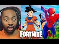 NON Fortnite Player Reacts to Fortnite Crossover Trailers