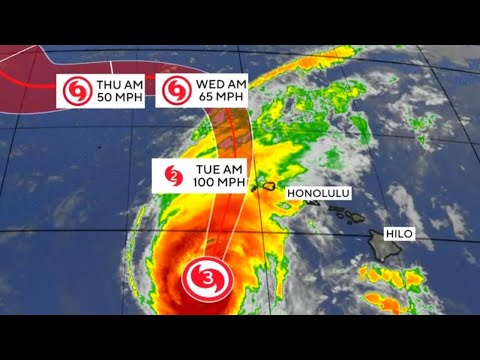 Hurricane Lowell expected to impact Hawaii overnight