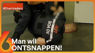 Man wordt GEGREPEN wanneer hij wil ONTSNAPPEN! | Overtreders
