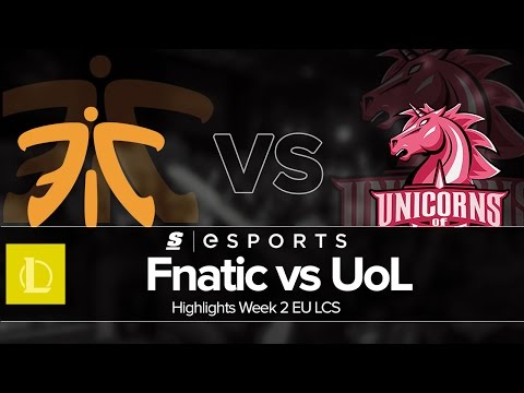 Highlights: FNC vs UOL (EU LCS Summer W2D1 Full Series)