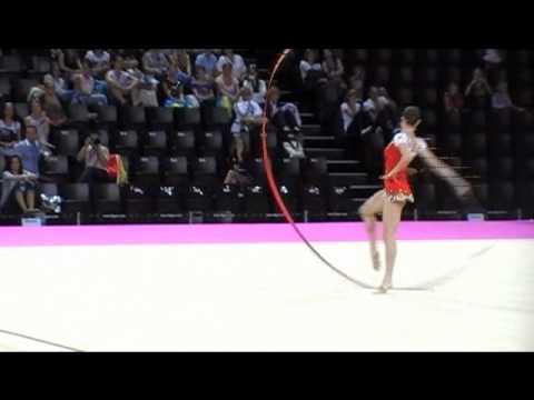 Danielle Prince AUS Ribbon Qualification World Championships 2011