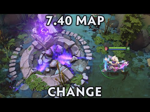 Dota 2 7.40 - Map Changes