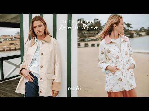Video tutorial for assembling the Marie jacket - Maéli