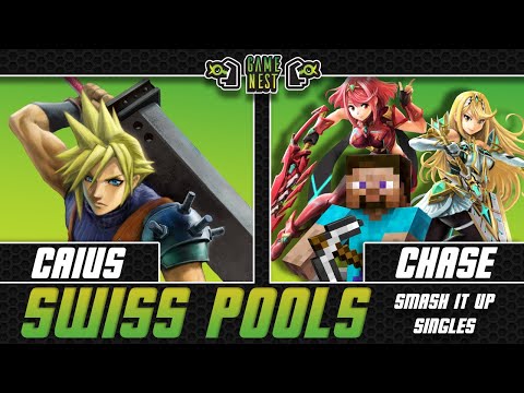 YC WAR | Caius (Cloud) vs Chase (Steve, Pythra) | Swiss Pools | Smash It Up 1/15/23